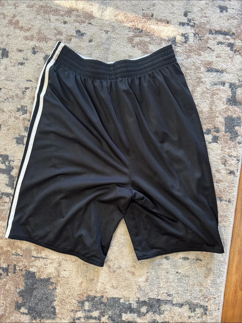 Adidas large basketball shorts
